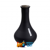 Колба для кальяна Vessel Glass Drops Капля Матовая Черная Колба для кальяна Vessel Glass Drops Капля Матовая Черная
